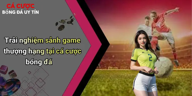 Trải nghiệm sảnh game thượng hạng tại cá cược bóng đá
