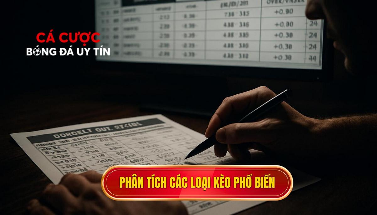 Phân tích các loại kèo phổ biến và cách tiếp cận hiệu quả