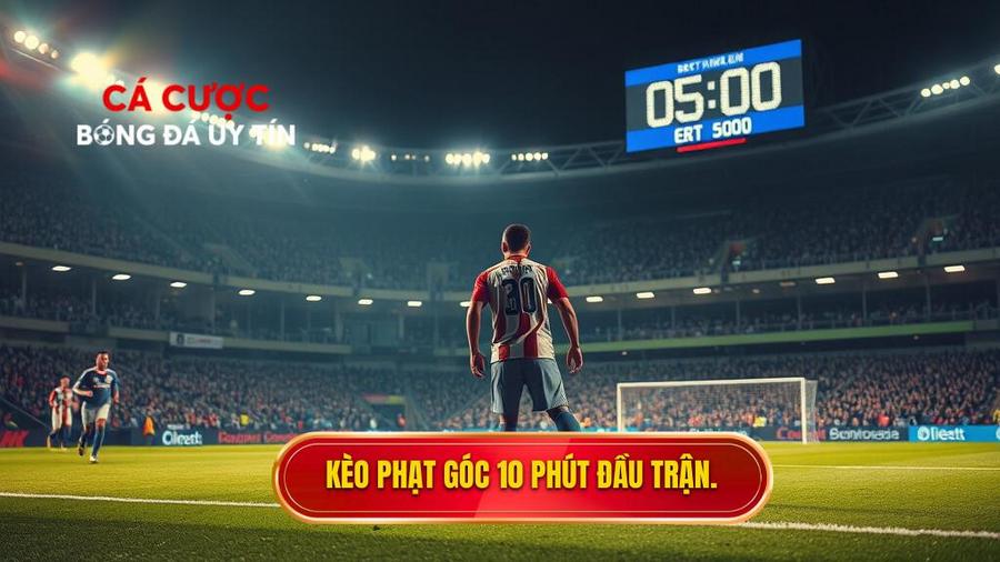 Hiểu rõ về kèo cược đội nhận quả phạt góc trong 10 phút đầu