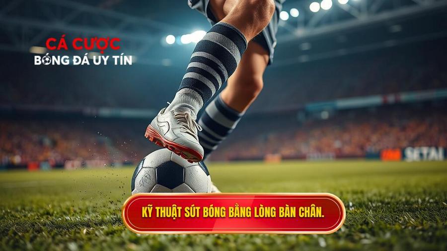 Tầm quan trọng của kỹ thuật sút bóng bằng lòng bàn chân phải