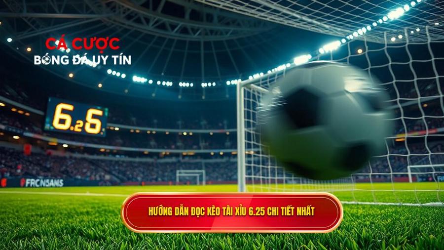 Cách đọc kèo tài xỉu 6.25 chi tiết nhất