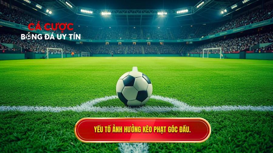 Phân tích các yếu tố ảnh hưởng đến kèo cược đội nhận quả phạt góc trong 10 phút đầu