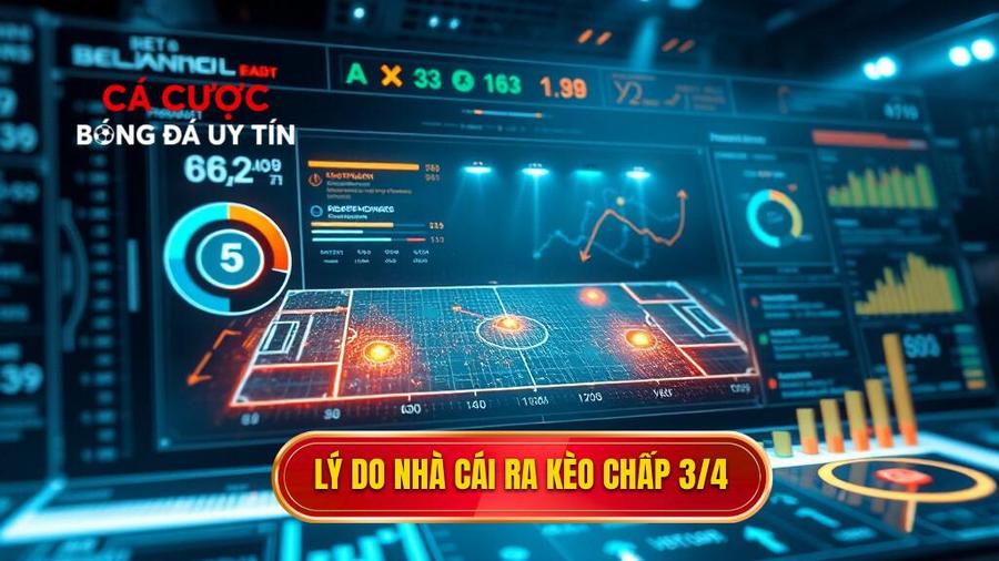 Phân tích đa chiều: Tại sao nhà cái đưa ra Kèo chấp 3/4 (0.75)?