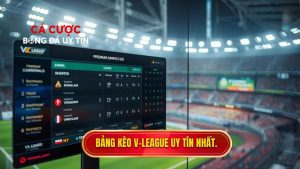 Bảng kèo V-League mới nhất