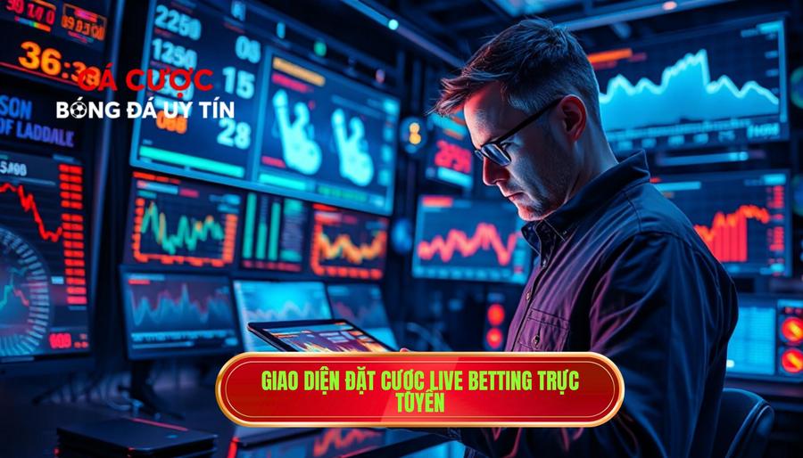 1. Giao diện đặt cược Live Betting trực tuyến