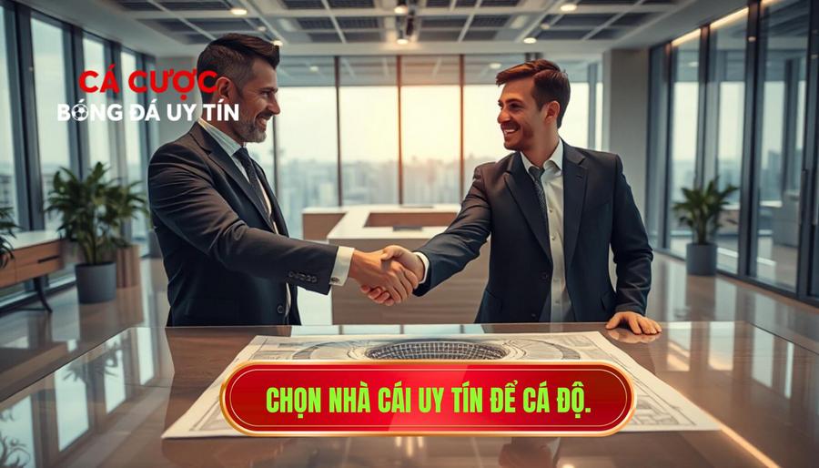 2. Chọn nhà cái uy tín để cá độ.